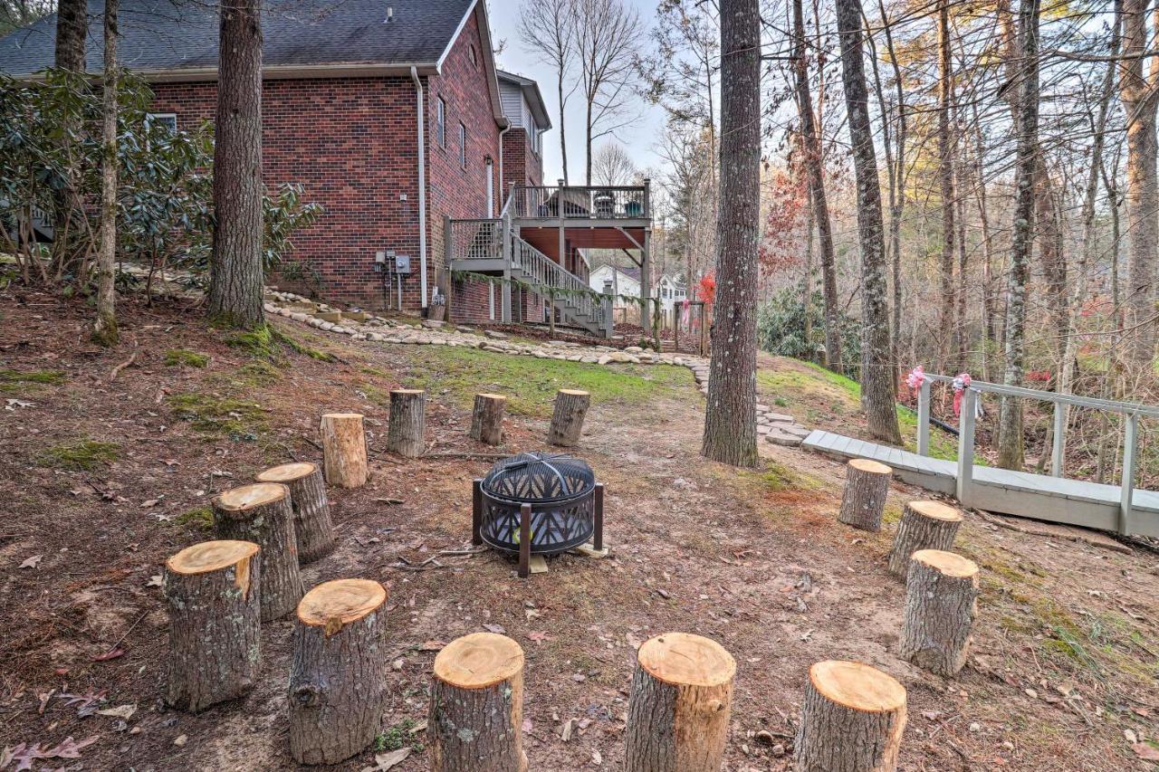 Private Hendersonville Hideaway With Fire Pit! Esterno foto